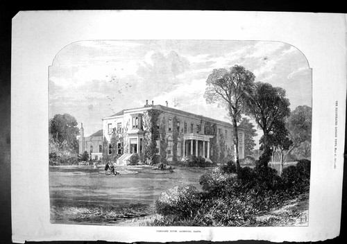 Original old antique print - original,