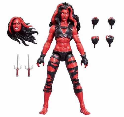 Marvel legends red she - she, hulk