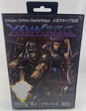 Xeno Crisis - Used Sega Mega Drive Game - Japanese Version - CASE CRACKED