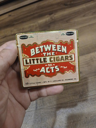 Vintage little cigars tin - little,