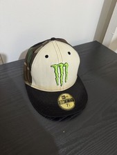 Monster Energy Athlete Only New Era Trucker Hat 100% Authentic
