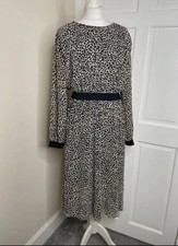 Luella Midi Dress Animal Print