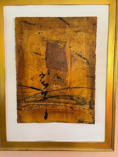 Framed original encaustic - original,
