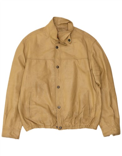 Vintage mens leather jacket - mens,