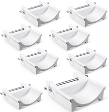 4 Pairs (8 Pieces) Jump Cups Plastic Horse Jump Cups with Pin Fits Standards Upr