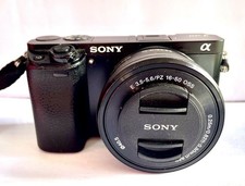 Sony Alpha A6000 24.3MP APS-C Mirrorless Digital Camera with 16-50mm Zoom Lens
