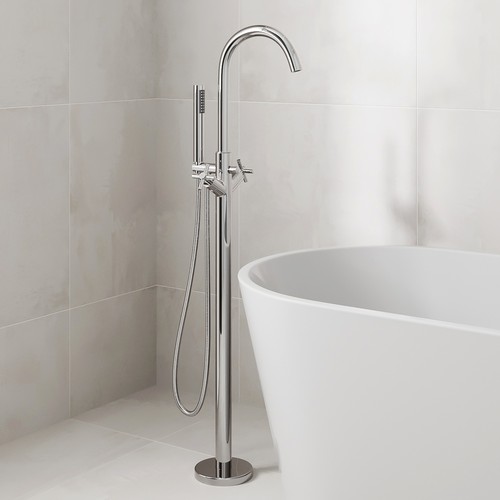Freestanding bathroom tap bath - freestanding,