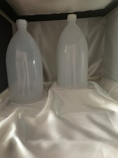 New.  2 X 3 Litre LDPE Plastic