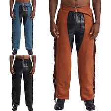 Men motorcycle leather - motorcycle,