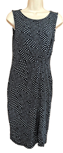 Uk10 black polka - black, dot