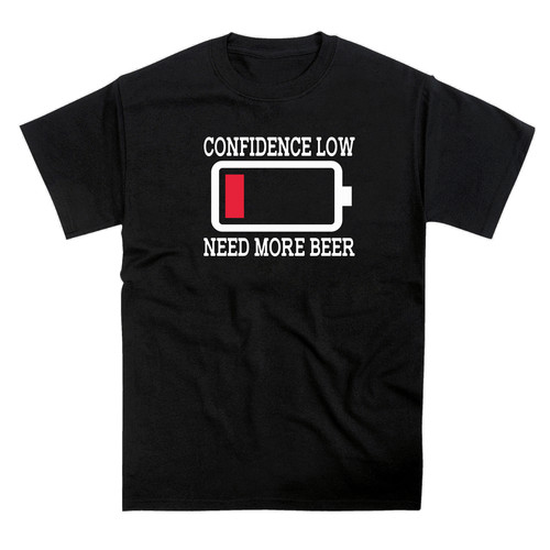 Confidence low need more beer - confidence,