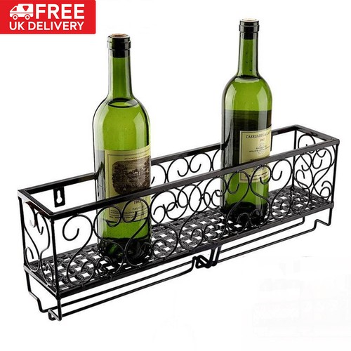 Metal wall mounted wine glass - wall,