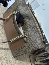 DKNY Brown Leather Handbag