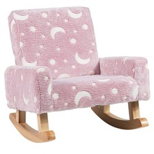Kids Rocking Chair Upholstered