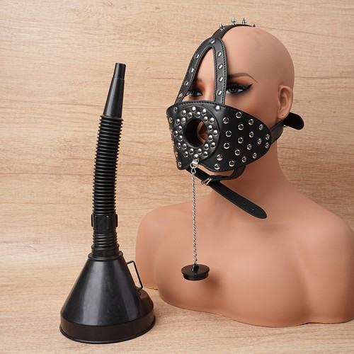 Mouth gag mask hood - mouth,
