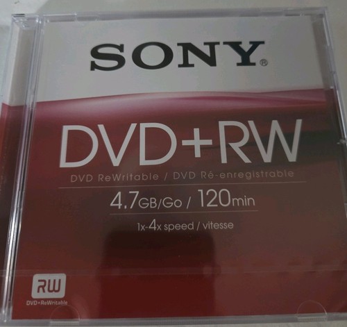 Sony dvd 120 min 1x - dvd+rw, gb