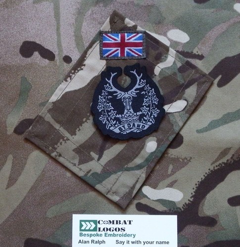 The gordon highlanders woven - highlanders,