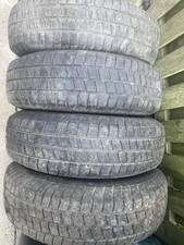 VW Transporter T25 T3 T2 Camper van Caravelle Steel Wheels & Tyres 185/r14c 14”