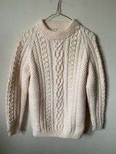 Hand Knitted Aran style Jumper