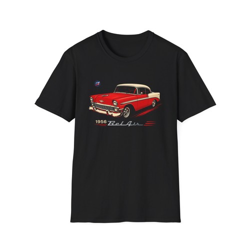 1956 chevy bel air shirt - 1956,