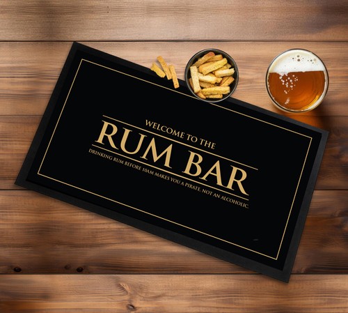 Welcome the rum bar - rum, &