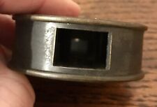 Antique GF Stanley Turnstile Holborn Surveyors Optical Square In Leather Case