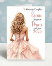 Personalised Prom Card Prom