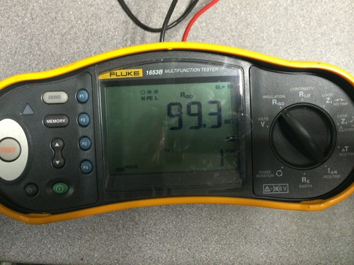 Calibration fluke 1653b - calibration, of