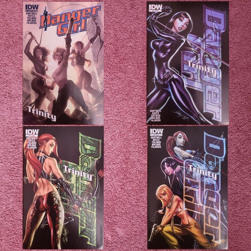 Danger girl trinity - trinity, #1-4