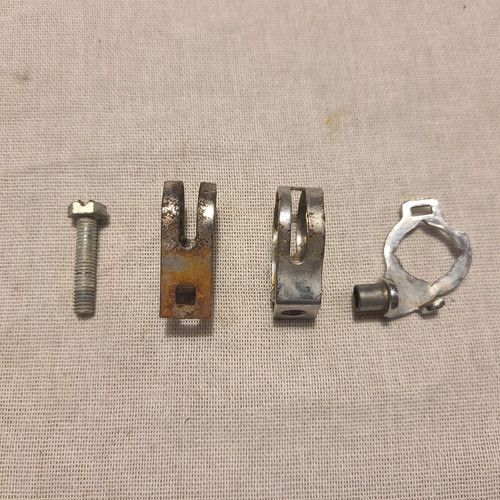 Vintage bicycle frame cable - vintage,