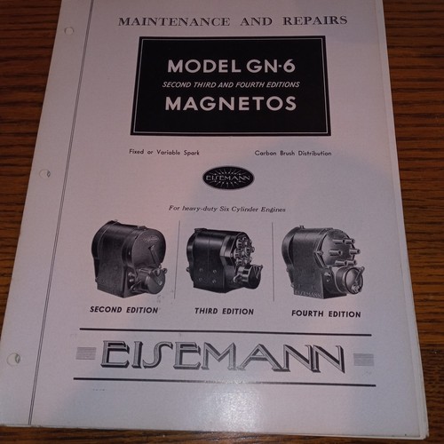 Vintage eisemann gn 6 - ,