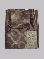 Indian Katan Saree With Long