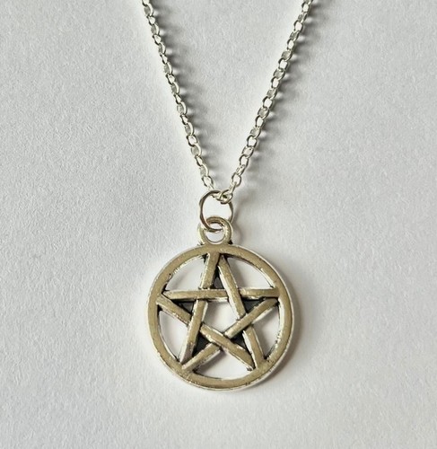 925 sterling silver pentagram - 925,