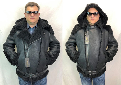 100 real sheepskin shearling - real,