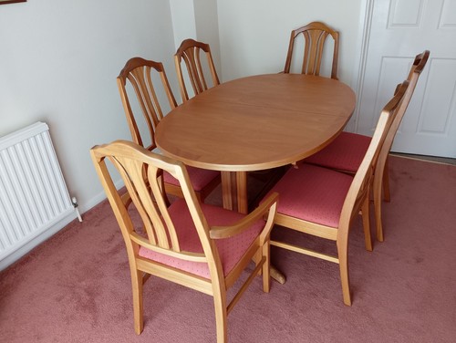 Nathan dining table and chairs
