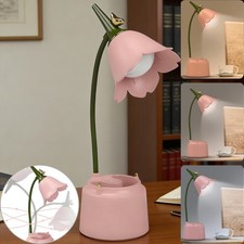 Led flower desk lamp - flower,