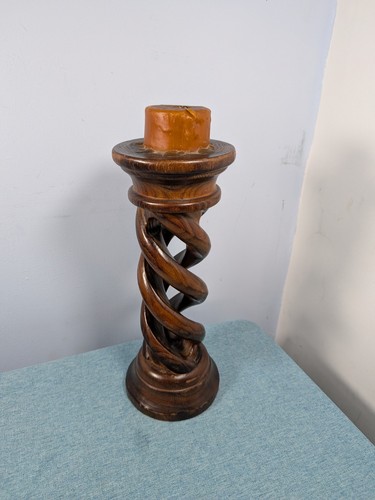 Hand carved wood twisted - carved,
