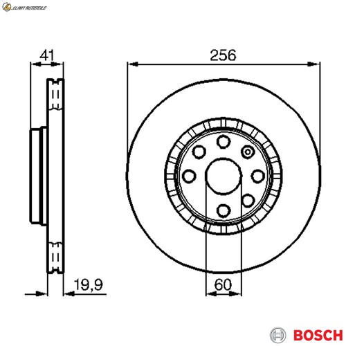 Brake discs 986 478 - brake, 535