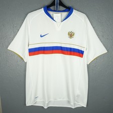 Russia 2008 Home Football Shirt Nike Size 2XL (D067)