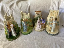 Royal Doulton Figures Great Lovers Set Of 4 Only 150 With Certificates