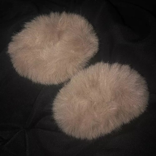 Girls elastic faux - faux, fur