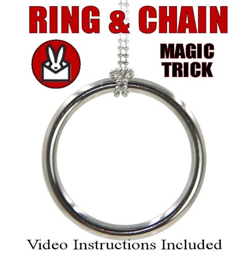 Ring and chain magic trick - chain,