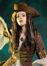 Jack Sparrow Style Brown Caribbean Pirate Hat