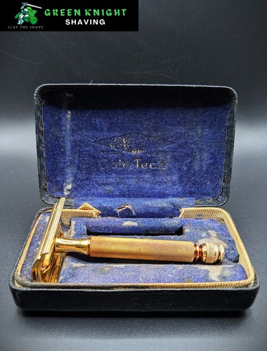 Vintage 1961 gillette gold - vintage,