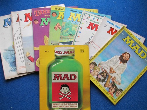 Mad magazines 1960 1980 s - magazines, 1980's