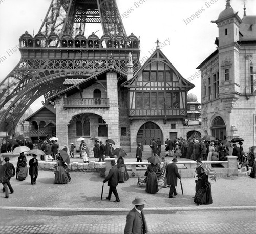8x10 print opening eiffel - opening, of