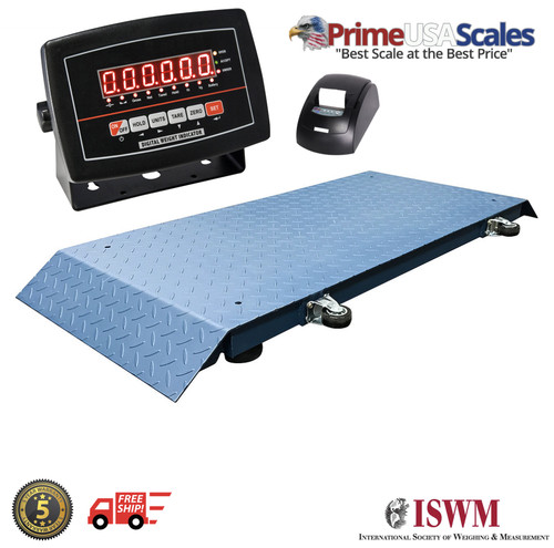 Portable floor scale - portable,
