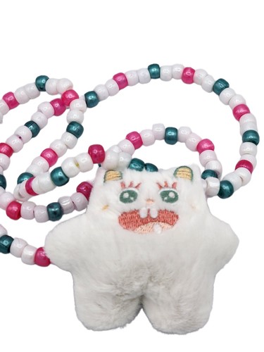 Little white monster - white, kandi