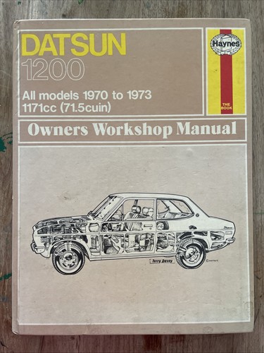 Datsun 1200 haynes - datsun,