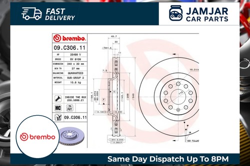 Brembo c306 brake disc - brake,